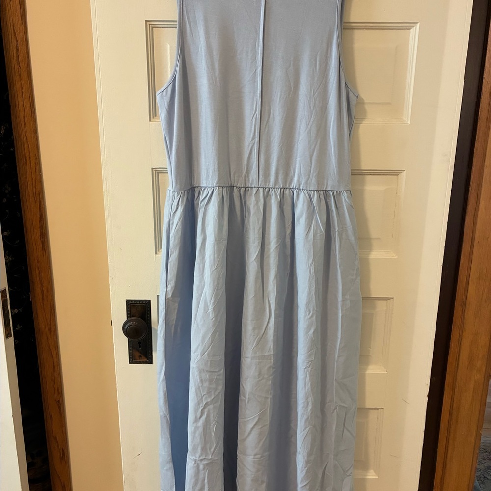 Light Blue Sleeveless Dress